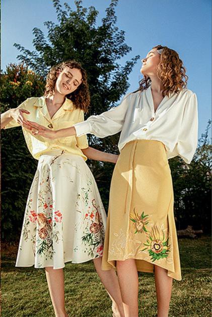 你如树林里的一丛荫凉丨闻讯女装淡雅系列