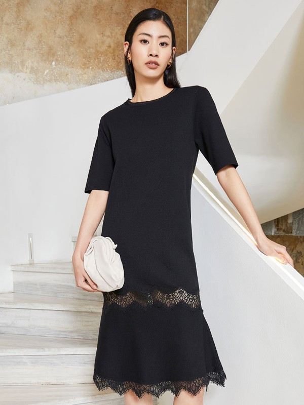 30岁以上适合穿什么样的黑色连衣裙呢