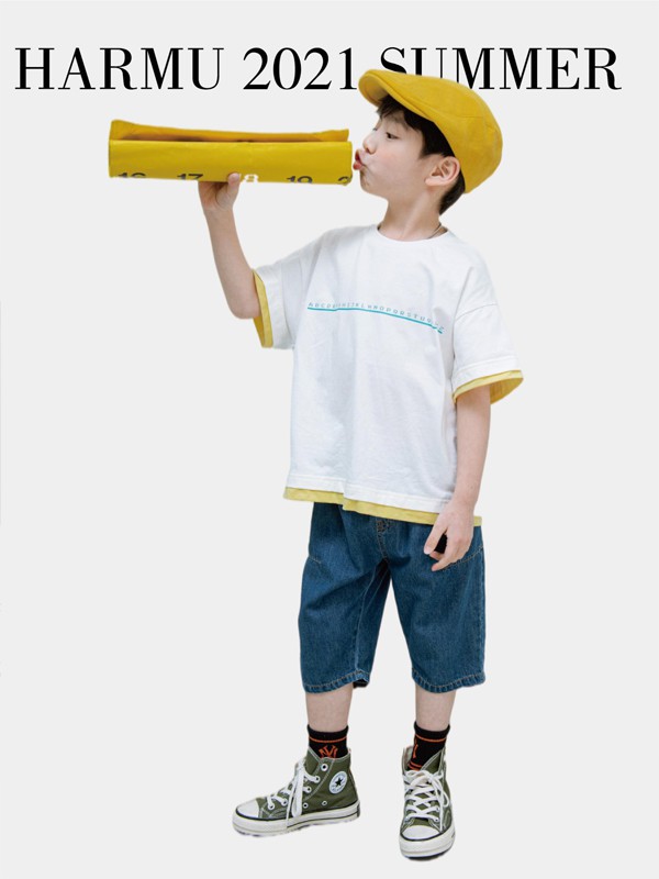 小男孩夏日清爽搭配 日常清爽的小男孩LOOK