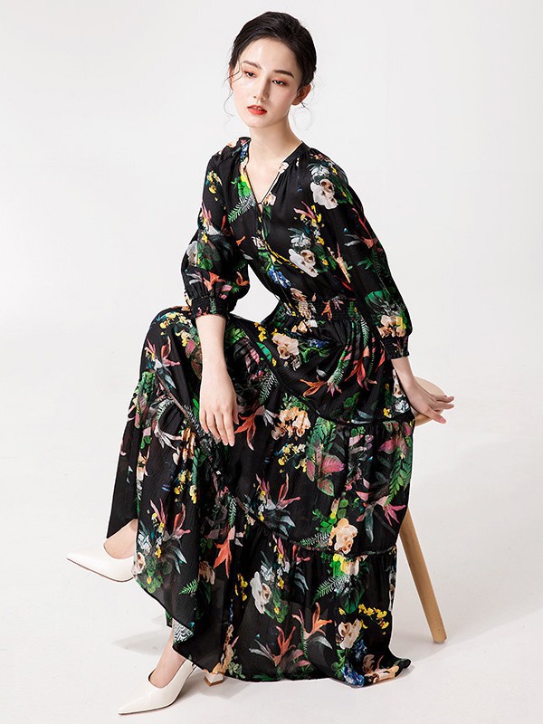 印花连衣裙适合什么人穿 选择什么款式更优雅