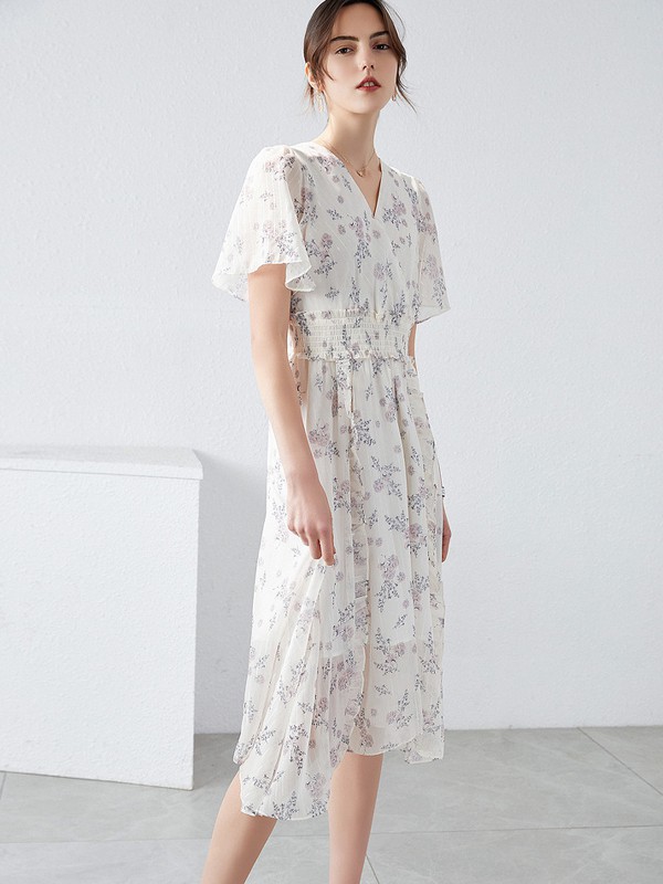 雪纺连衣裙适合搭配什么鞋子 什么颜色更加时尚