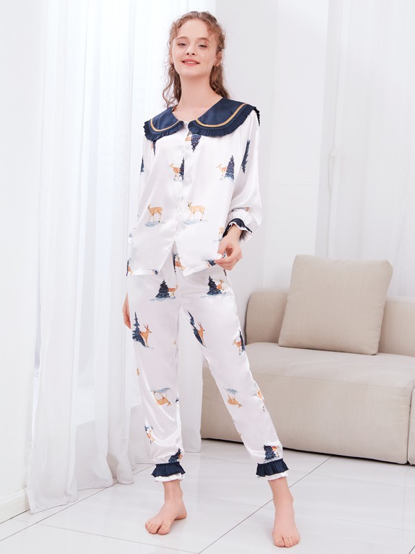 娃娃领家居服怎么挑选 印花系列怎么样