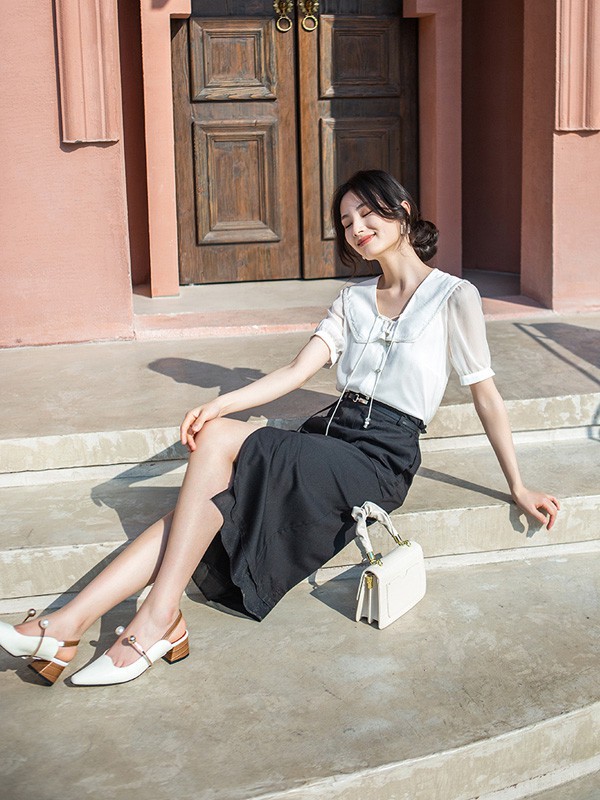 搭配半身裙适合穿什么上衣 半身裙怎么挑选