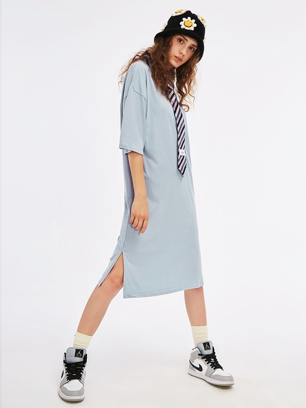 学院风搭配 夏季T恤连衣裙如何挑选