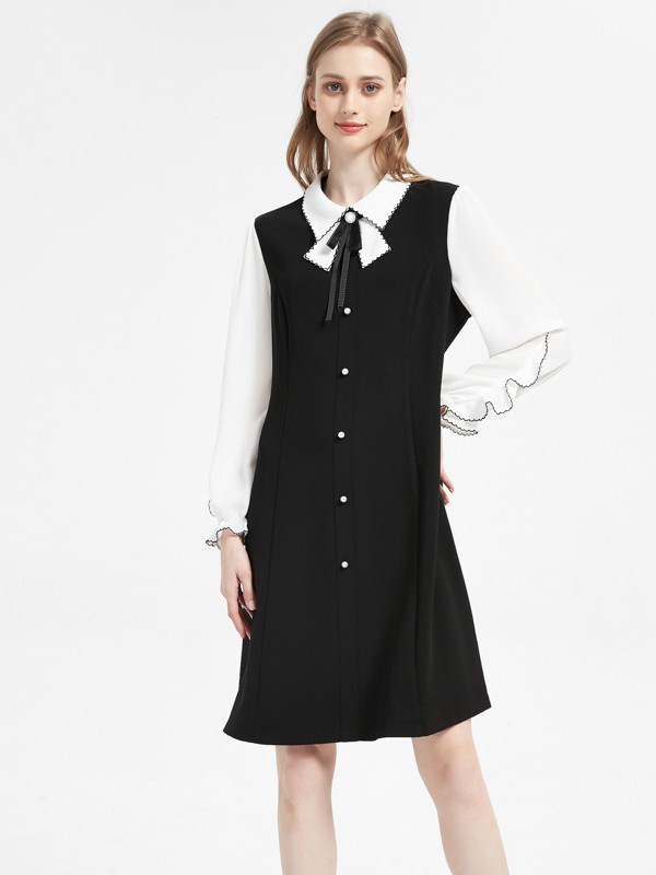 黑白连衣裙怎么挑选 适合什么年纪的人穿