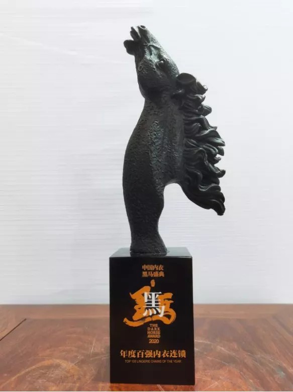 恭贺都市新感觉荣获2021年中国内衣黑马奖年度百强!