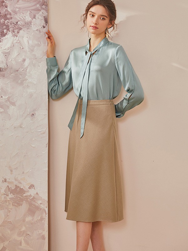 秋天适合穿什么样的半身裙呢 印花还是纯色哪款更好看