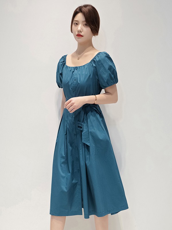 一字肩连衣裙和方领连衣裙适合什么人穿