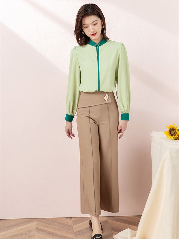 秋季阔腿裤适合搭配什么上衣 什么颜色的上衣更好看