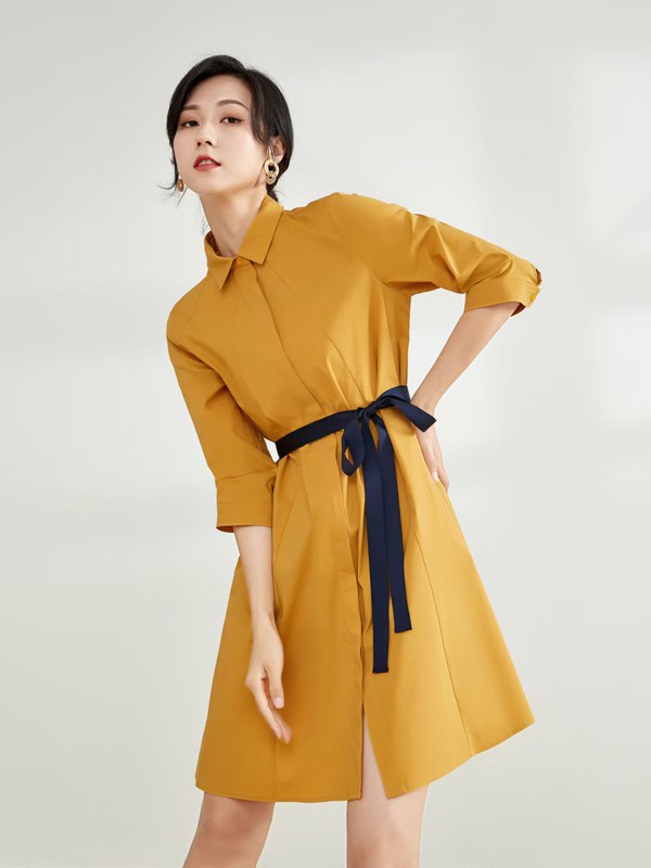 衬衫裙挑选什么颜色好看 适合搭配什么鞋子