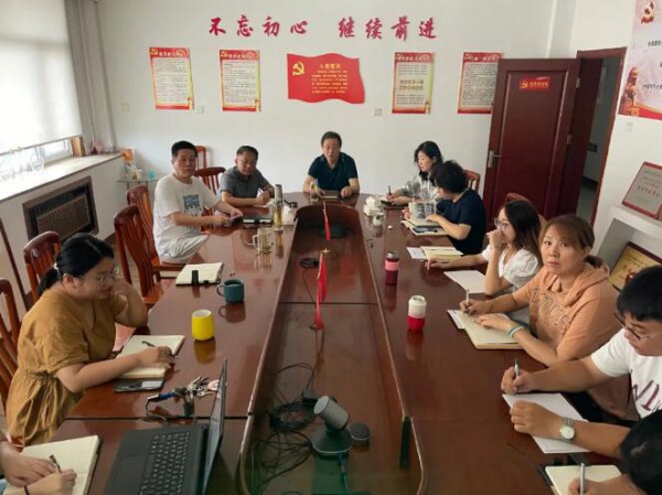 山东省纺织服装行业协会党支部组织集体学习习近平总书记建党百年重要讲话