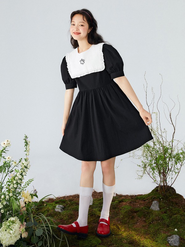 碎花半身裙搭配什么上衣更好看?七夕节穿什么裙子好看