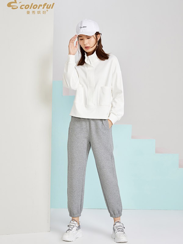 橘色针织衫显白吗?卫衣怎么搭配裤子?