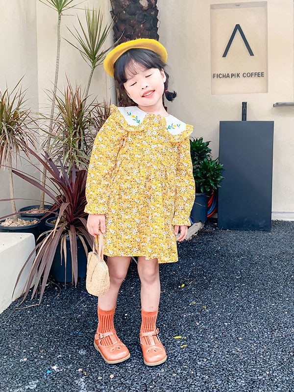 秋天适合3-5岁小女孩穿的连衣裙有哪些? 秋天小女孩的搭配指南!