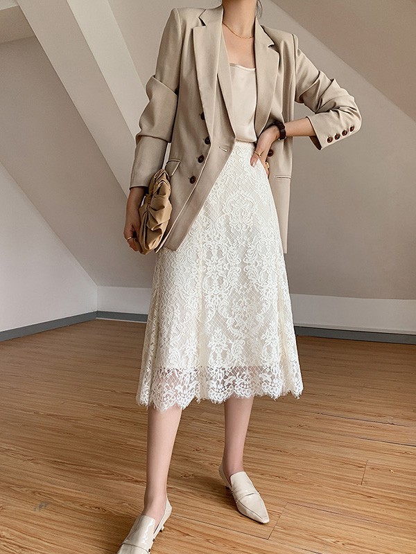 秋季要入手这件单品! 西装外套搭配什么裙子好看