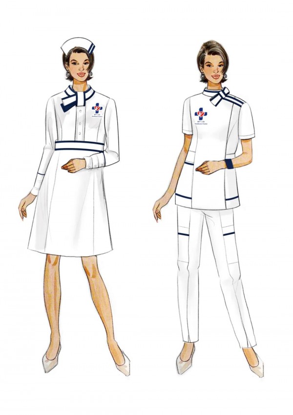 北京服装学院 x 迪尚集团医护服装联合发布会:“最美逆行者” | SS22 CFW 特别呈现