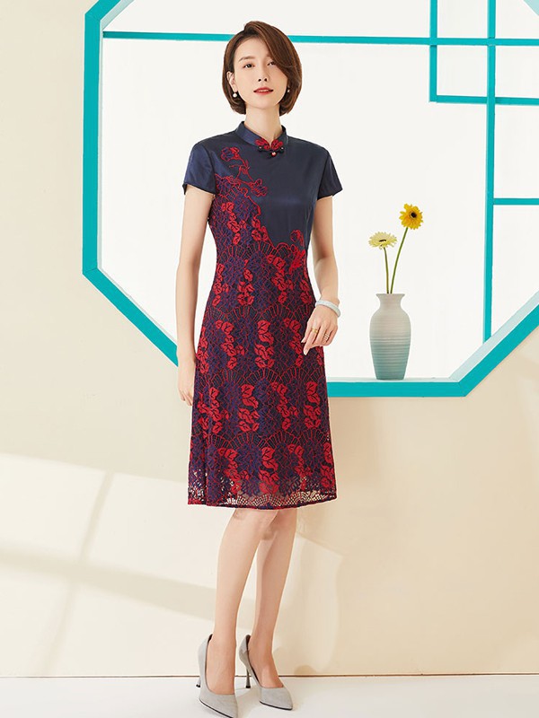 中老年适合穿什么样的裙子呢怎么穿更加端庄优雅