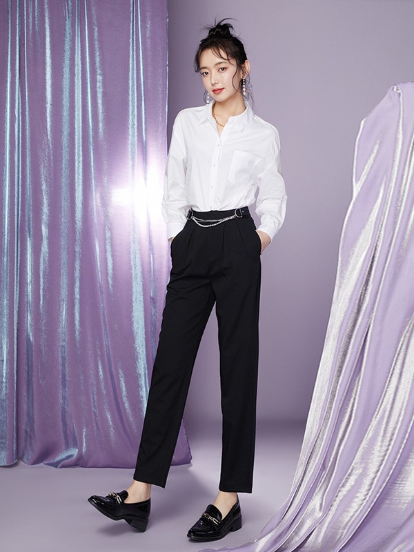 白色上衣可以搭配哪些裤装呢 什么款式的裤子简单又时尚