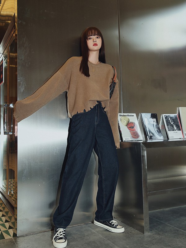 毛衣搭配什么裤子好看?牛仔外套怎么搭配