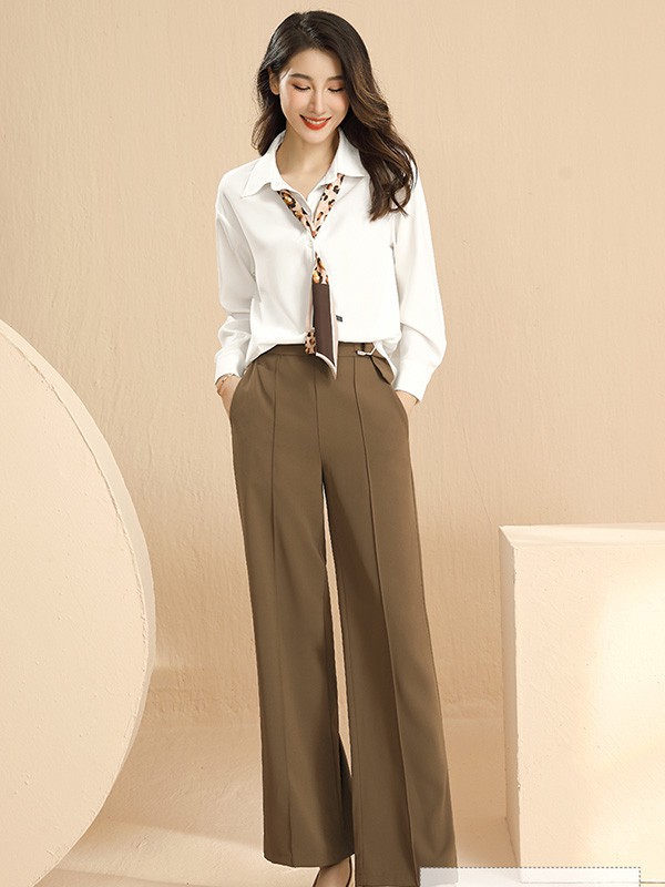 衬衫选择什么颜色好看?衬衫搭配西装裤好看吗