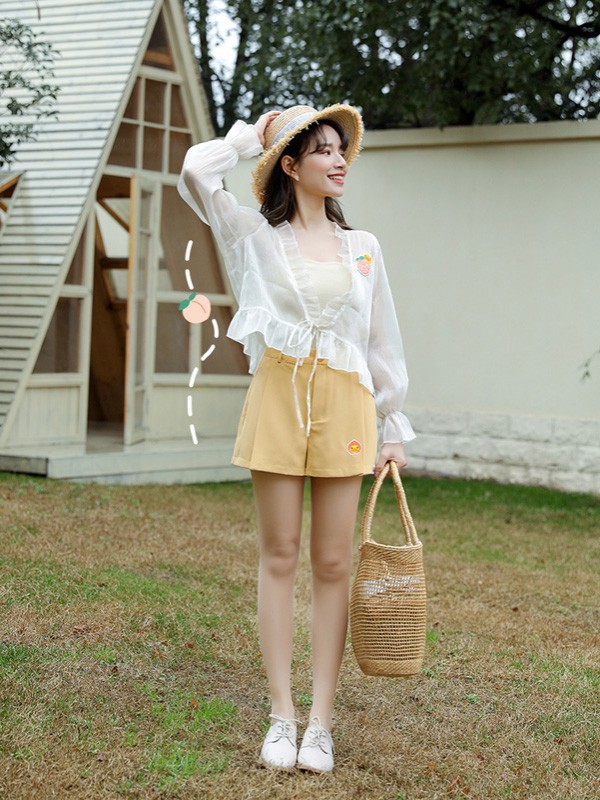 被鞠婧祎甜到了,私下的搭配甜美又可爱,小个子必看!