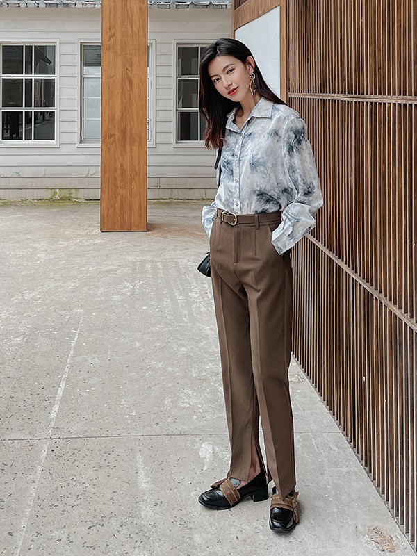 卫衣搭配半身裙好看吗?格子长裤搭配什么衣服好看