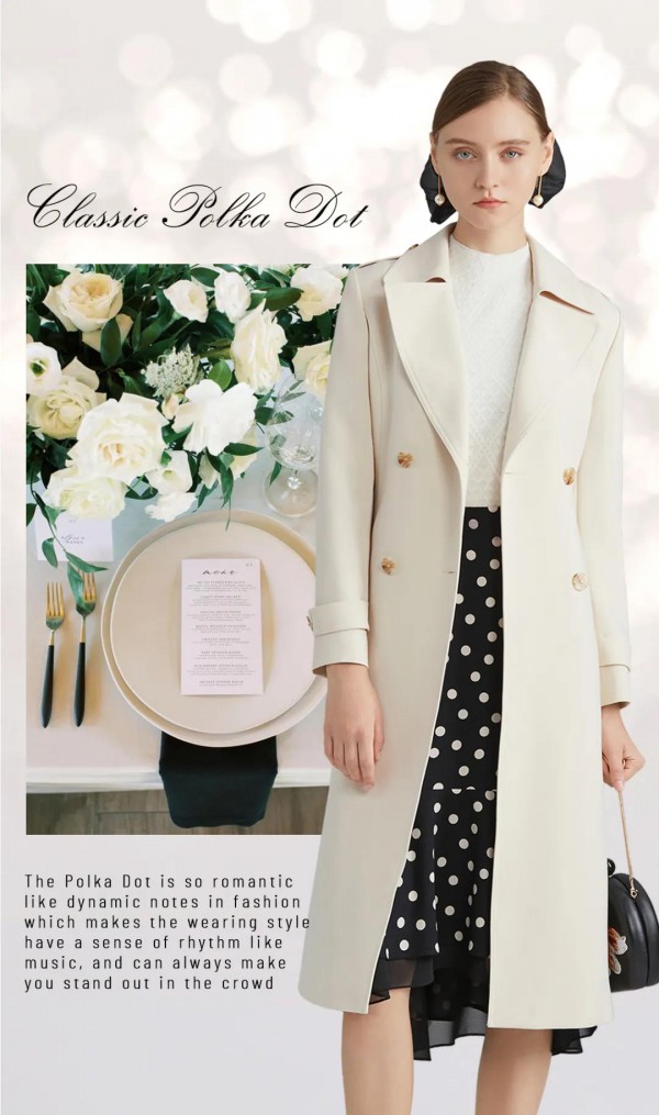 浪漫波点系列|春装怎么挑选 波点小裙子怎么搭配更好看