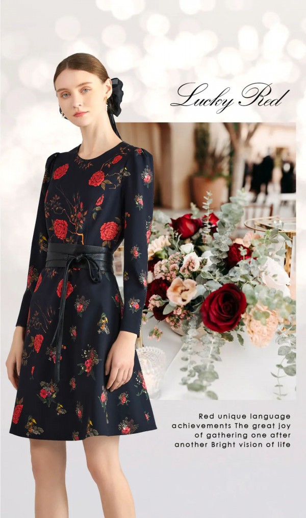 欧柏兰奴 | 中国红,典雅精致的浪漫表达