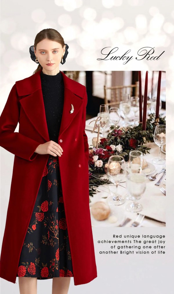 欧柏兰奴 | 中国红,典雅精致的浪漫表达