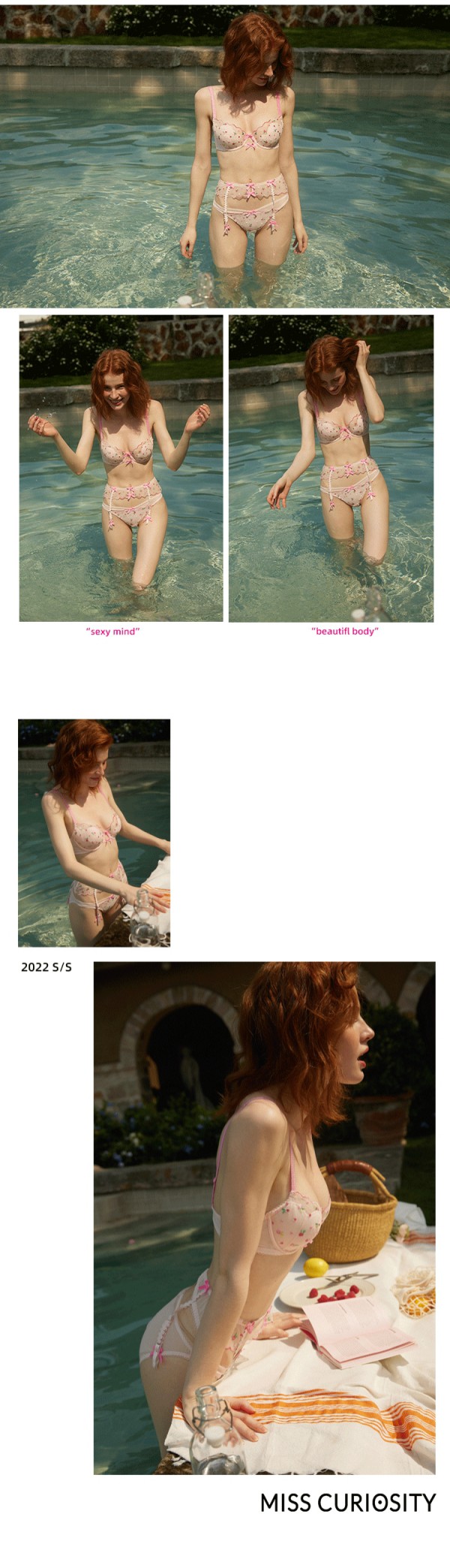 好奇蜜斯| 2022 S/S campaign - 盛夏野玫 · Portland Roses