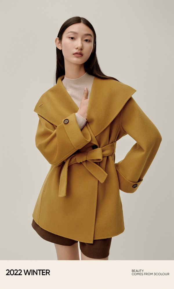 3COLOUR三彩 | 高支纯羊绒,入冬质感穿搭