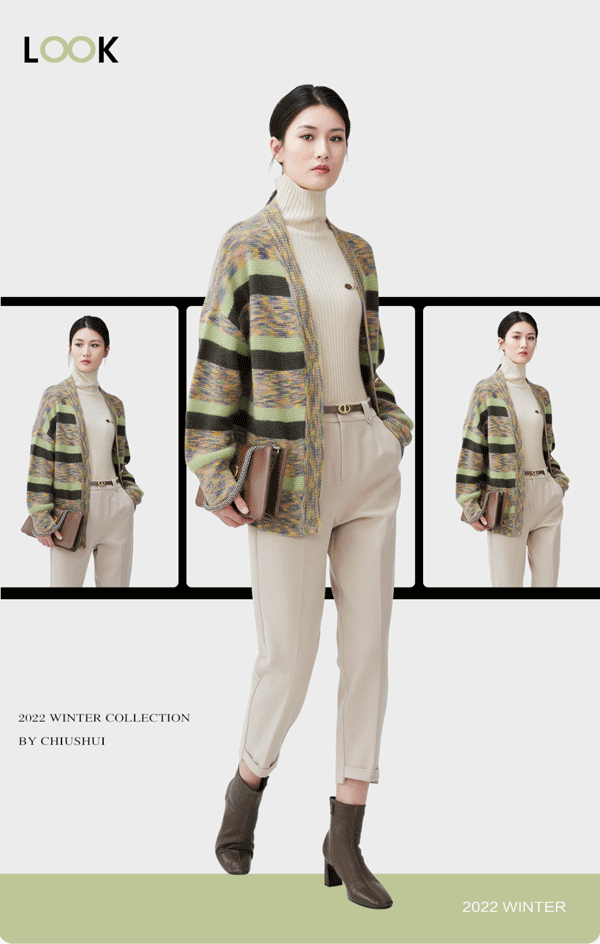 秋水伊人 | 快来感受被针织毛衣包裹的温暖吧