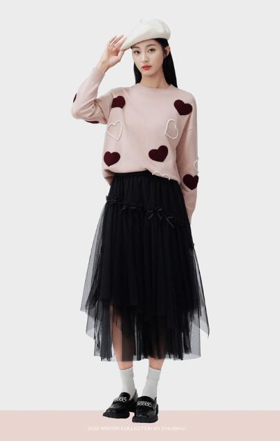 秋水伊人 | 快来感受被针织毛衣包裹的温暖吧