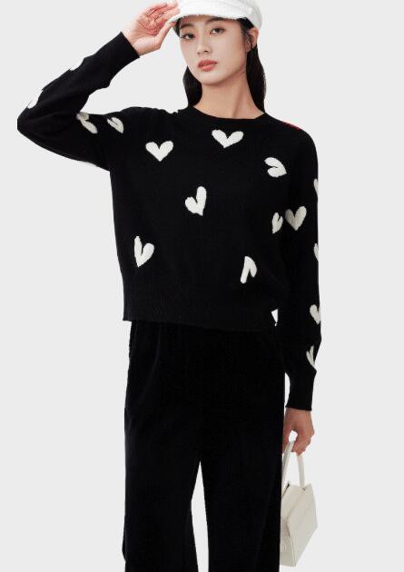 秋水伊人 | 快来感受被针织毛衣包裹的温暖吧