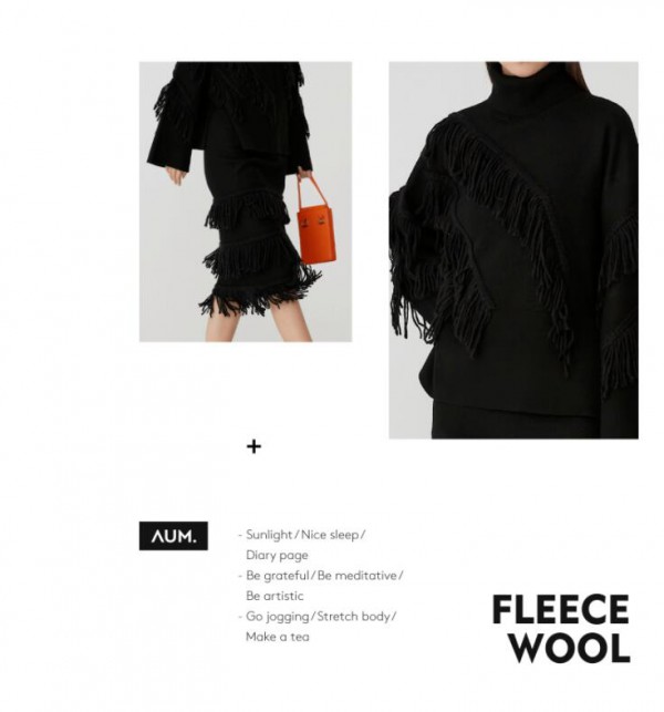 AUM 22冬系列 | 肌理羊毛,勾勒冬日轮廓