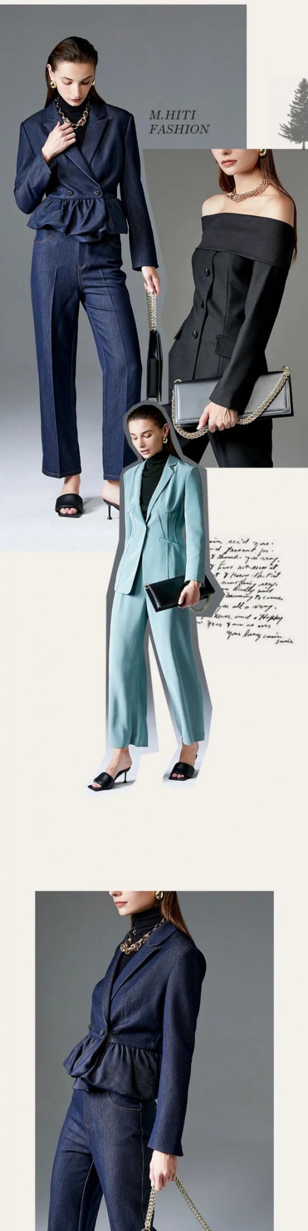 MYMO & M.HITI A/W | 新季通勤着装:一半优雅一半洒脱