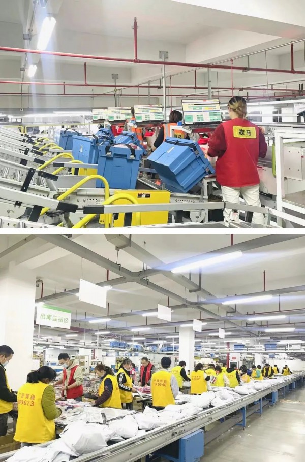 森马迎来第一个全域化双11!物流大军全力护航!