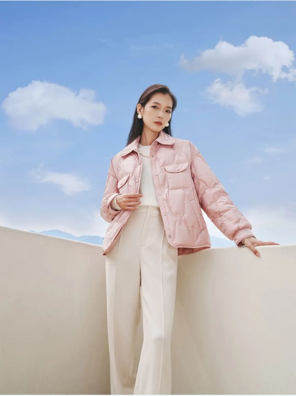 秋水伊人 | 超轻云朵羽绒服系列,冬天告别臃肿