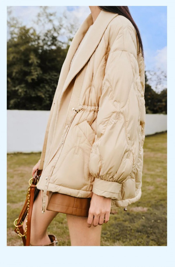 秋水伊人 | 超轻云朵羽绒服系列,冬天告别臃肿