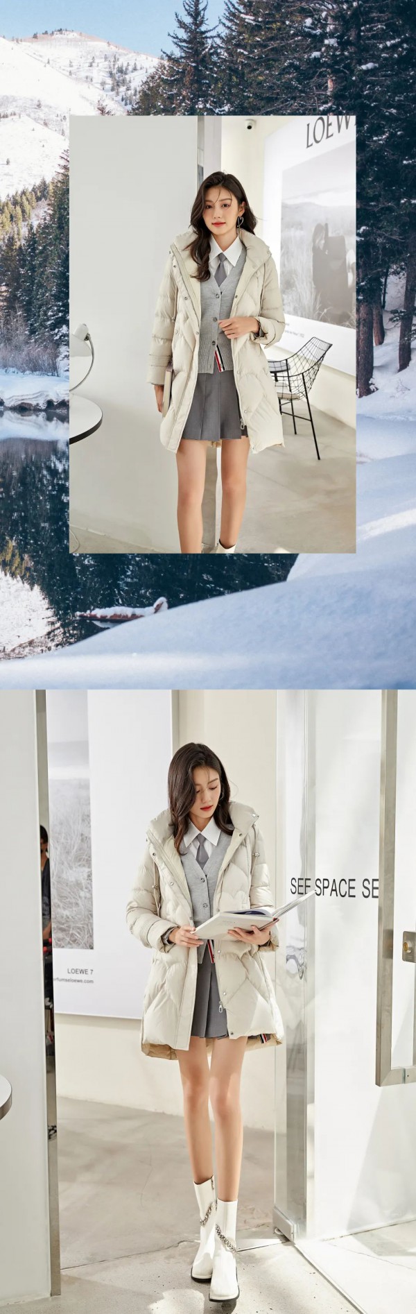 韩序 | 云朵感羽绒,温暖「零负担」