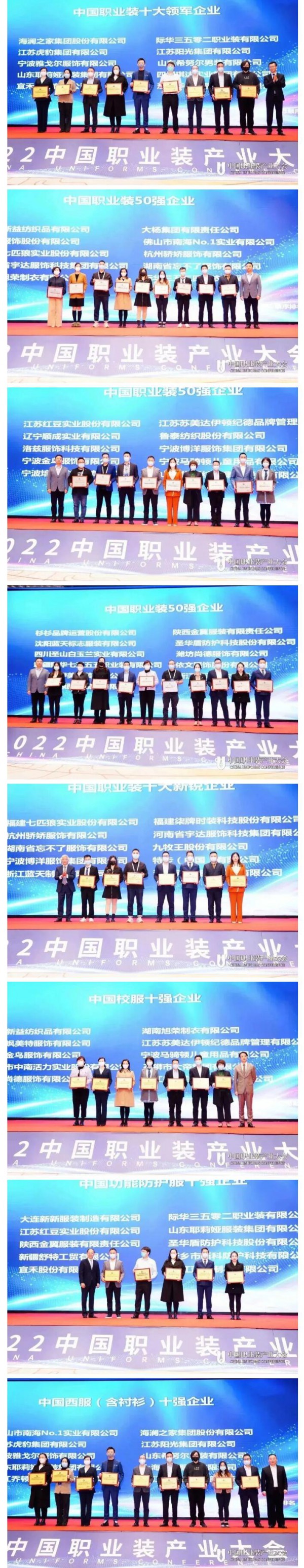 话匠心,谋未来——2022年中国职业装产业大会圆满落幕