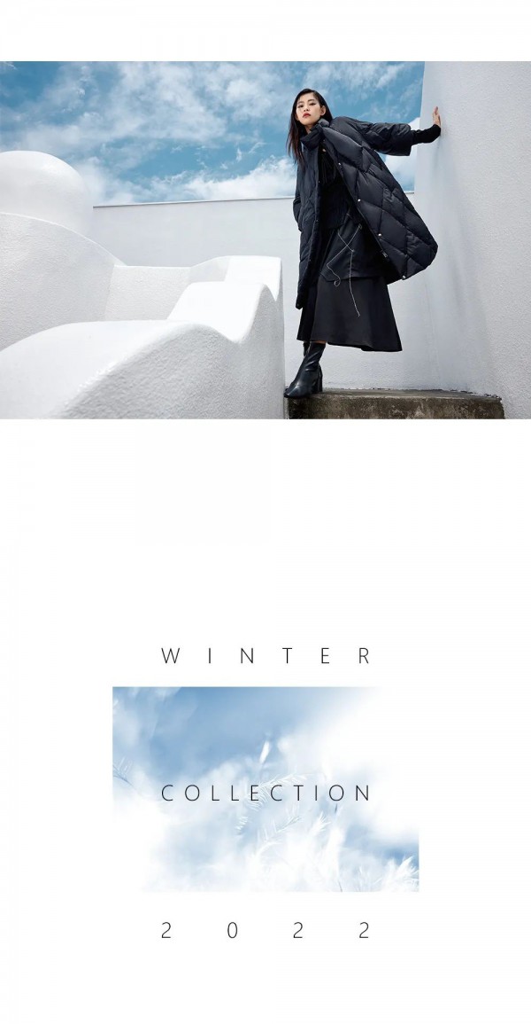 氏伽 | 菱形羽绒服,时髦不显臃肿