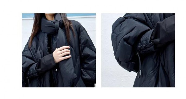 氏伽 | 菱形羽绒服,时髦不显臃肿