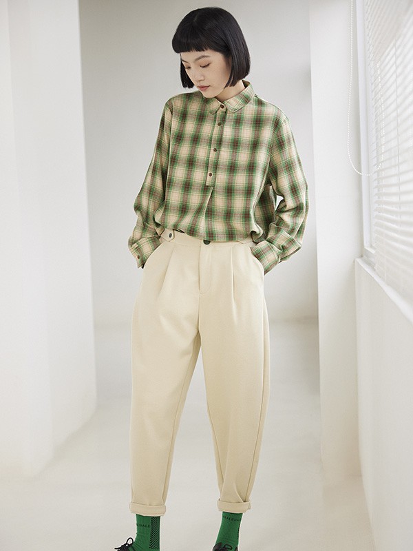 堓上女装 秋冬文艺穿搭示范 舒适又好看!