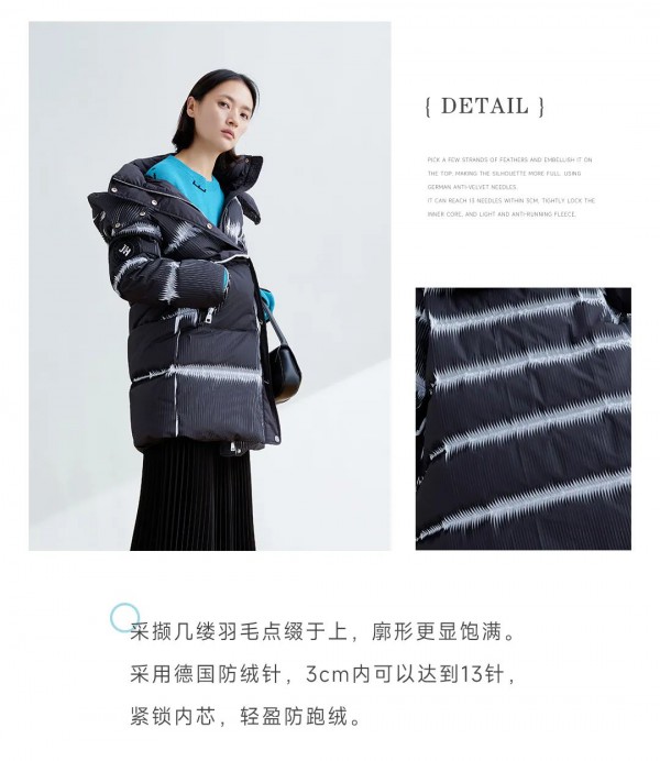 KAXIWEN佧茜文 『 空气感 』鹅绒棉服   承包你冬季温暖