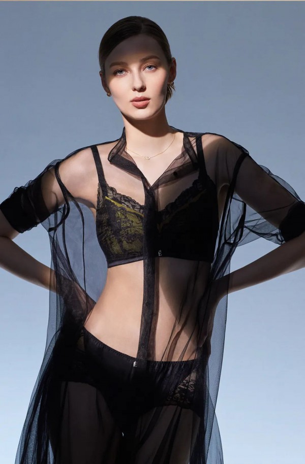安莉芳「时光漫游」黑标系列,诠释高级法式内衣美学!