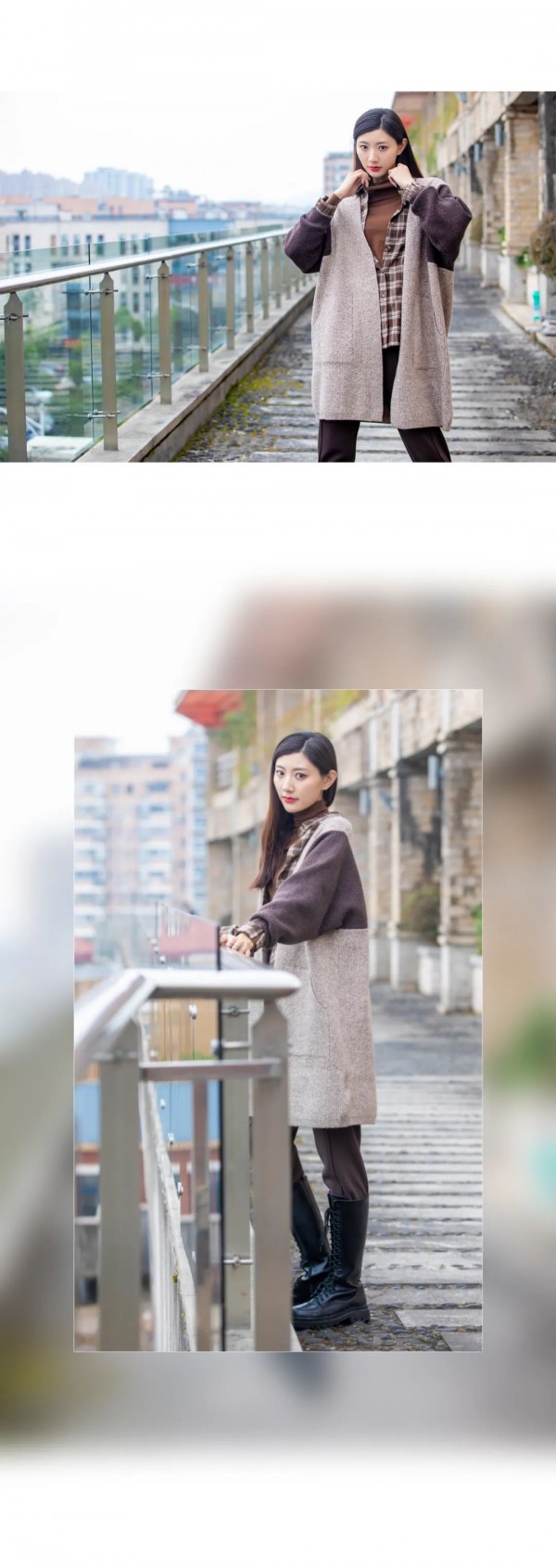 氏伽 | 暖咖色,演绎复古的秋冬穿搭!