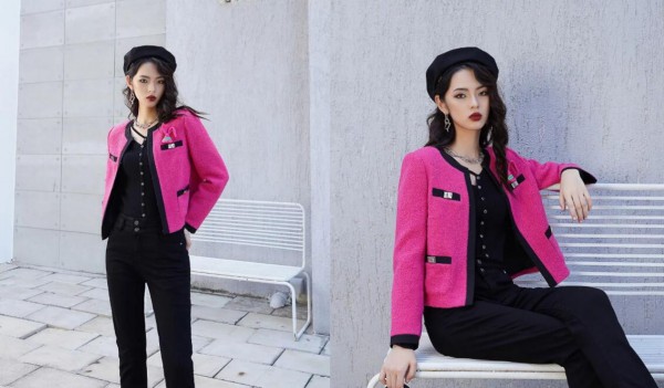 ChangeShe千细| 摩登都市,愉悦的多巴胺Valentino粉