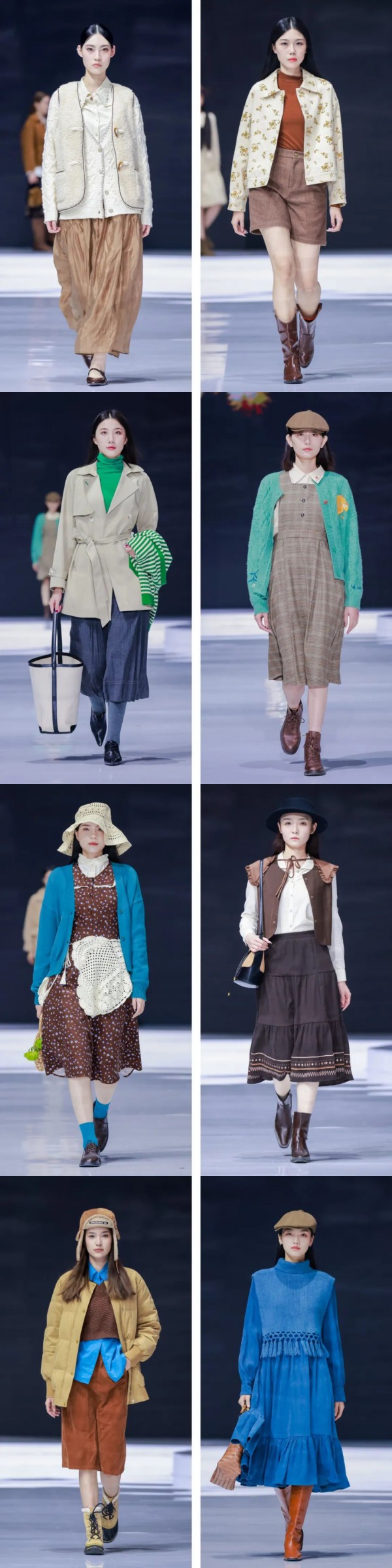 茵曼携2022FW秋冬系列[境由新生]亮相2022江西纺织服装周