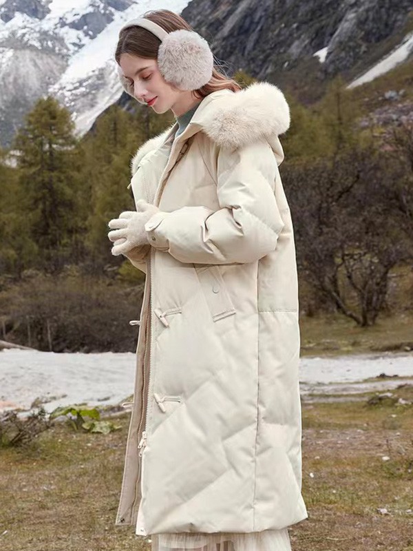 冰天雪地都能抗住的羽绒服,居然还这么好看?小个子超显腿长!